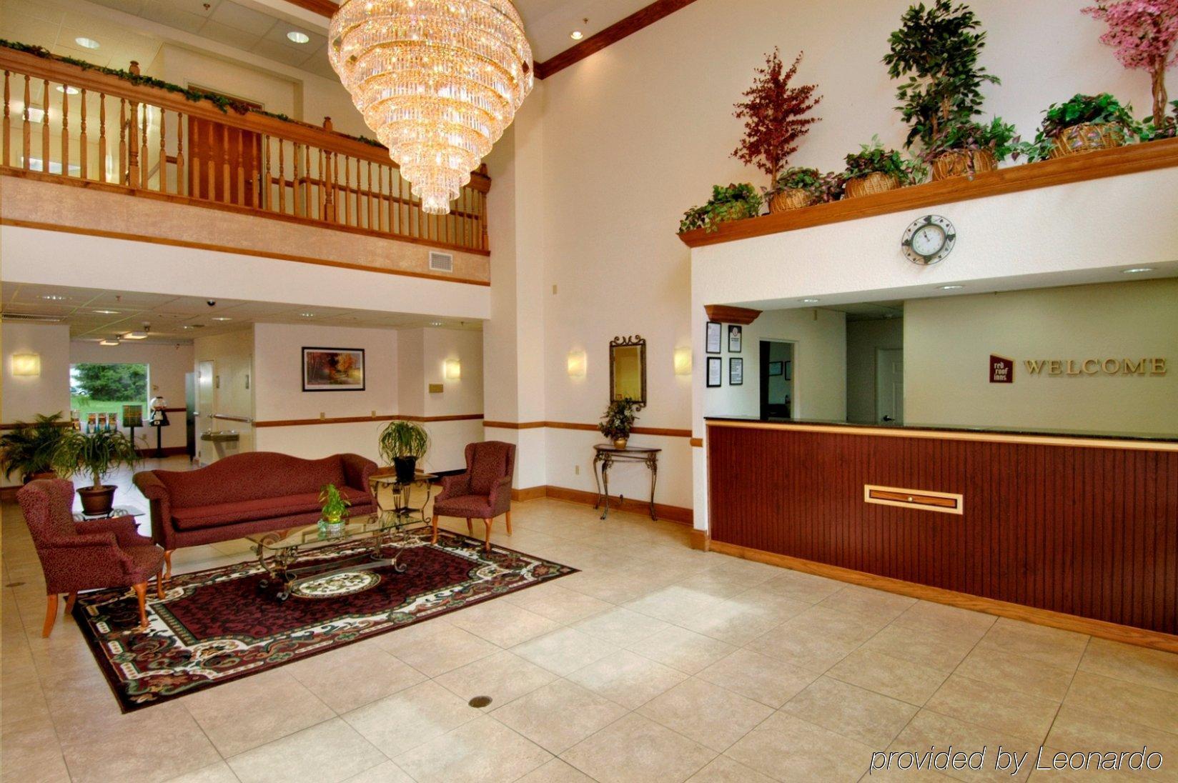 Red Roof Inn Окала Интерьер фото
